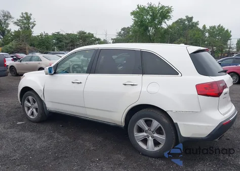 2010 Acura Mdx Technology Package z USA, uszkodzony, nr VIN 2HNYD2H66AH514017